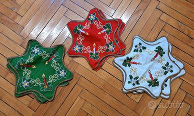 12 sottopiatti natalizi