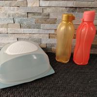 Lotto Tupperware portaformaggio e borracce