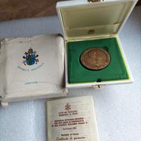 Medaglia Vaticano bronzo 1995 Giovanni Paolo II 