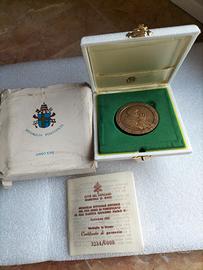 Medaglia Vaticano bronzo 1995 Giovanni Paolo II 