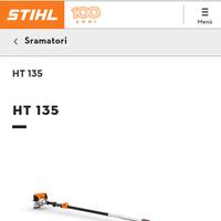 sramatore sthil ht 135