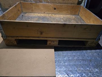 pallet con spondine 