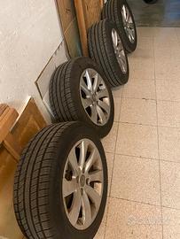 Cerchi Citroen C4 e Gomme 4Stagioni 215/55R16 97V