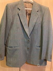 Giacca elegante lana verde 50 uomo