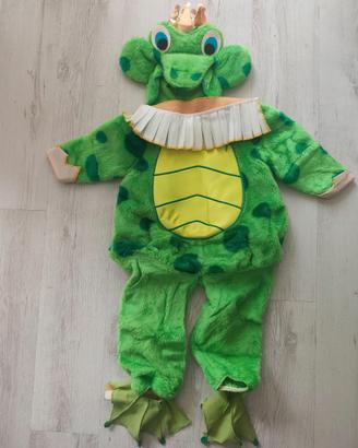 Maschera di carnevale- Principe ranocchio bambino