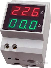 Voltometro amperometro 2 in 1