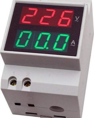 Voltometro amperometro 2 in 1