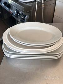 Piatti porcellana stock