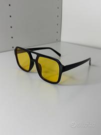 Occhiali da Sole Aviator Lenti Gialle TM01