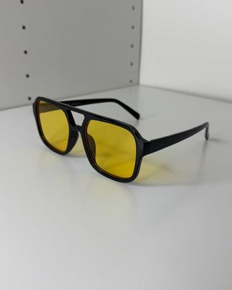 Occhiali da Sole Aviator Lenti Gialle TM01