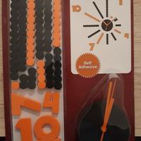 OROLOGIO ADESIVO DA PARETE