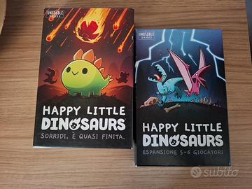 Gioco da tavolo Happy Little Dinosaurs +espansione