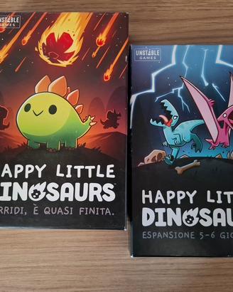 Gioco da tavolo Happy Little Dinosaurs +espansione