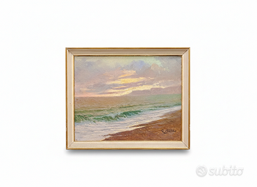 Quadro Giuseppe Balbo Marina di Bordighera