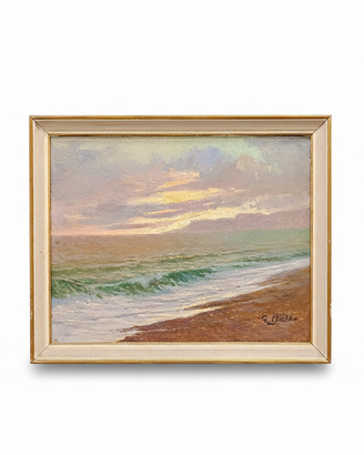 Quadro Giuseppe Balbo Marina di Bordighera