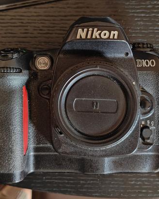 Nikon D100 reflex digitale corpo funzionante