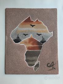 Quadro Africa Sand-Art
