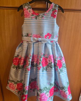 vestito elegante da cerimonia bambina 