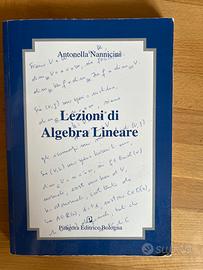 Libro di algebra lineare