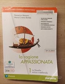 Libro Filosofia "La ragione appassionata 1"Pearson