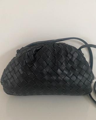 Borsa in pelle nera
