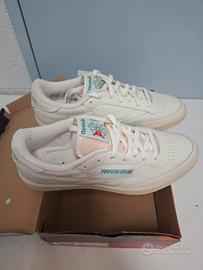 Reebok Club C 85 Vintage bianche e verdi N. 45,5