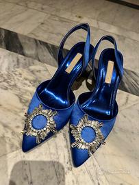 Tacco Slingback Primadonna con diadema