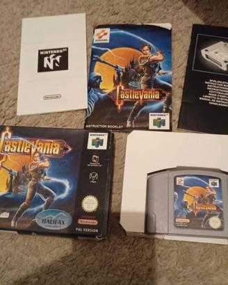 Nintendo 64 Castlevania gioco con scatola