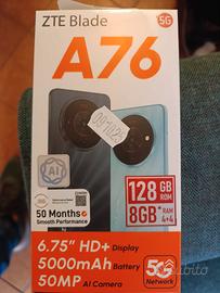 Smartphone ZTE Blade A76 5G sigillato 