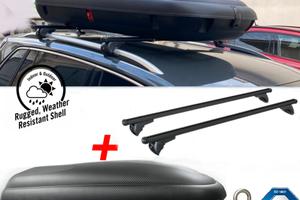 Baule Box 320Lt + BARRE Portatutto per Jaecoo 7