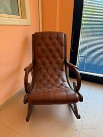 Sedia Chesterfield vintage