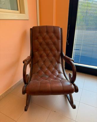 Sedia Chesterfield vintage