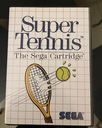 SUPER TENNIS - SEGA MASTER SYSTEM, 1986