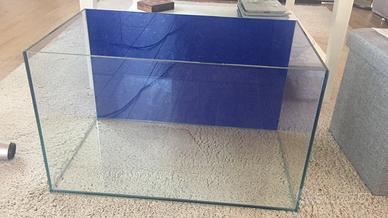 Acquario 60x36x36 solo vetro 78 litti lordi