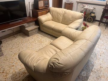 Divano in pelle