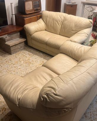 Divano in pelle