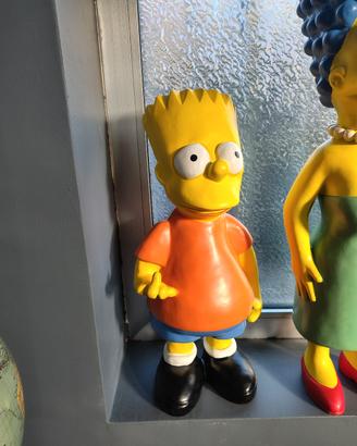 statue Simpson resina