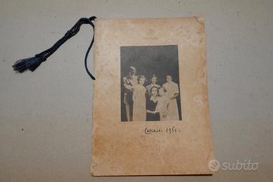 1951 Calendario Unione Monarchica Italiana Umberto