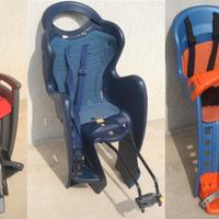 N.3 TRE seggiolini bici (2 posteriori,1 anteriore)