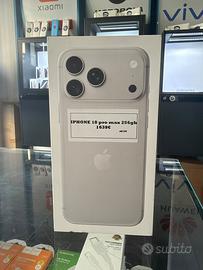 Iphone 18 pro max 256 sigillato nuovo