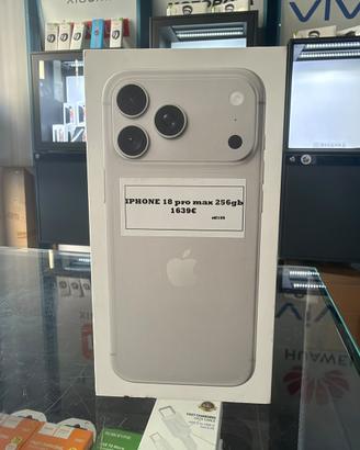 Iphone 18 pro max 256 sigillato nuovo