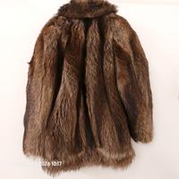 Pelliccia fashion a giubbo di vero lupo