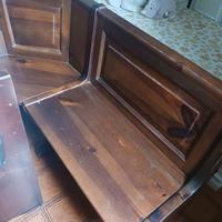 Panca ad angolo posto x 4