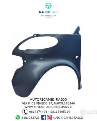 Parafango Anteriore Smart Fortwo 450 1998