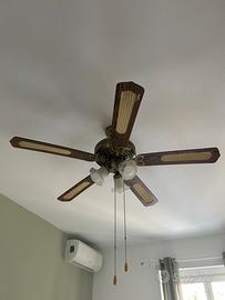 Lampadario Ventilatore – 3 Lampadine LED OMAGGIO