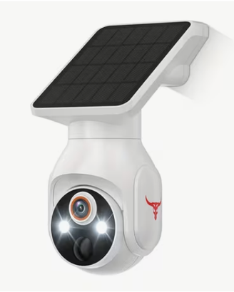 Telecamera da esterno wi-fi pannello solare