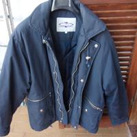 Elegante giacca uomo invernale, cotone, imbottita