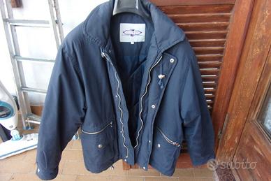 Elegante giacca uomo invernale, cotone, imbottita