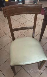 Tavolo +4 sedie + porta.  Tv le fablier