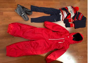 Tuta da sci bambino inclusi accessori!,